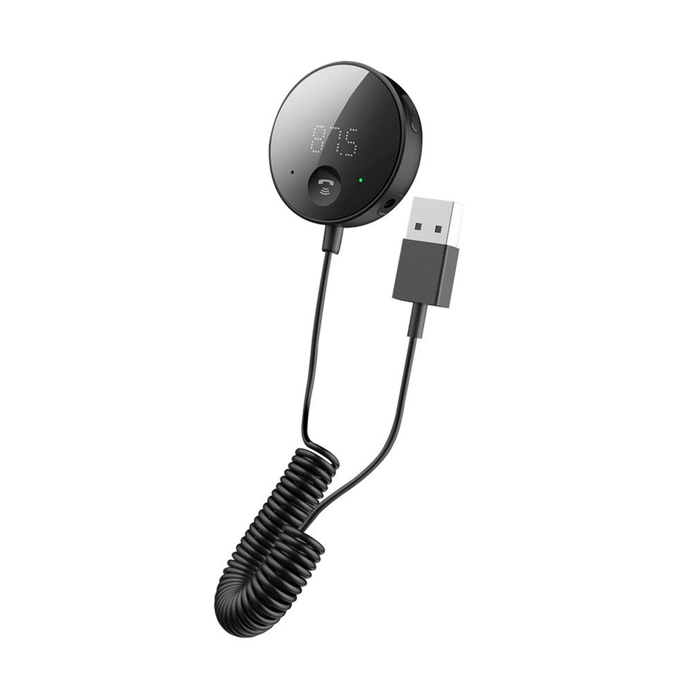 Plug&Play USB Bluetooth Wireless Car FM Transmitter Aux Stereo Audio Receiver