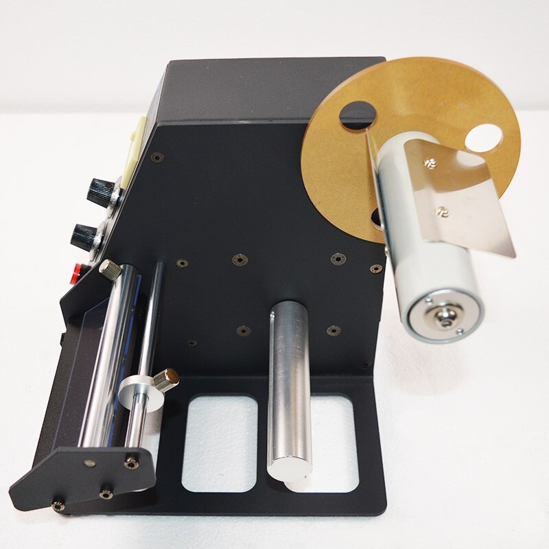 110V Automatic Label Dispenser Electric Sticker Stripper Separating Machine