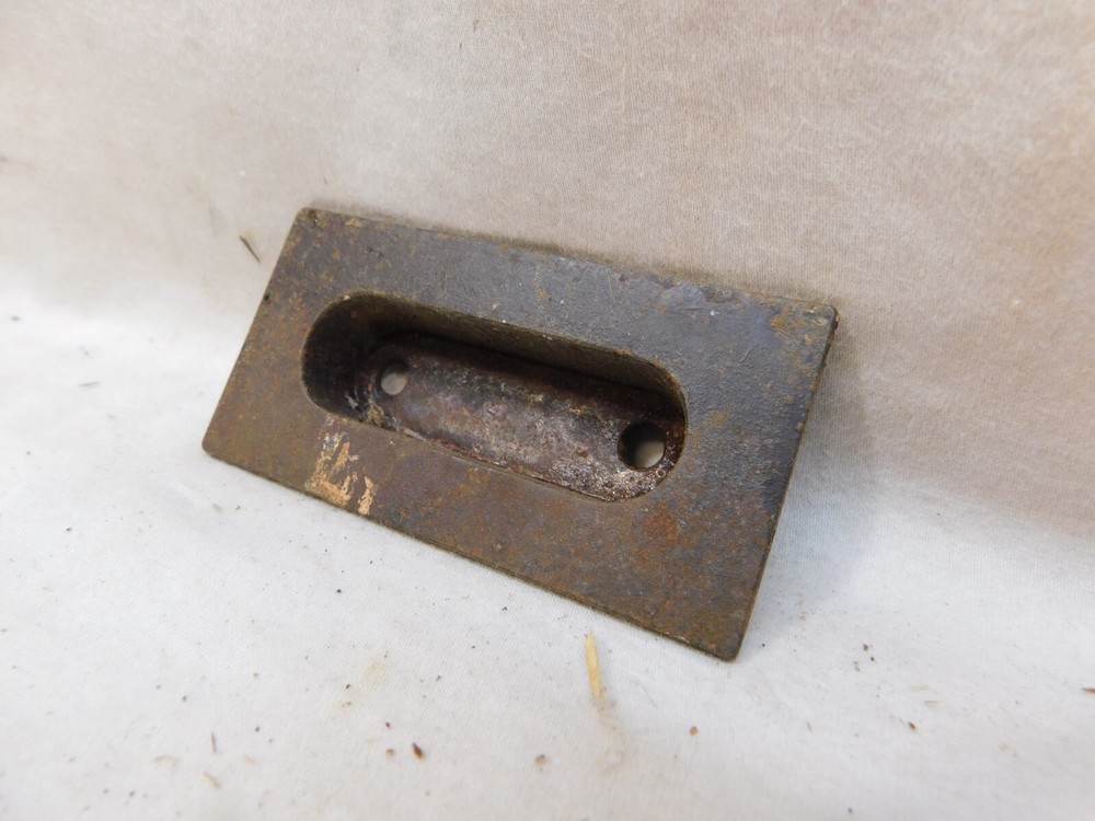 1800's Antique WINDOW Pull VICTORIAN Style Black ORNATE