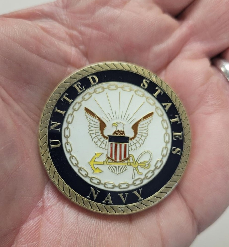 U.S. Navy E-2 Hawkeye Aircraft Challenge Coin