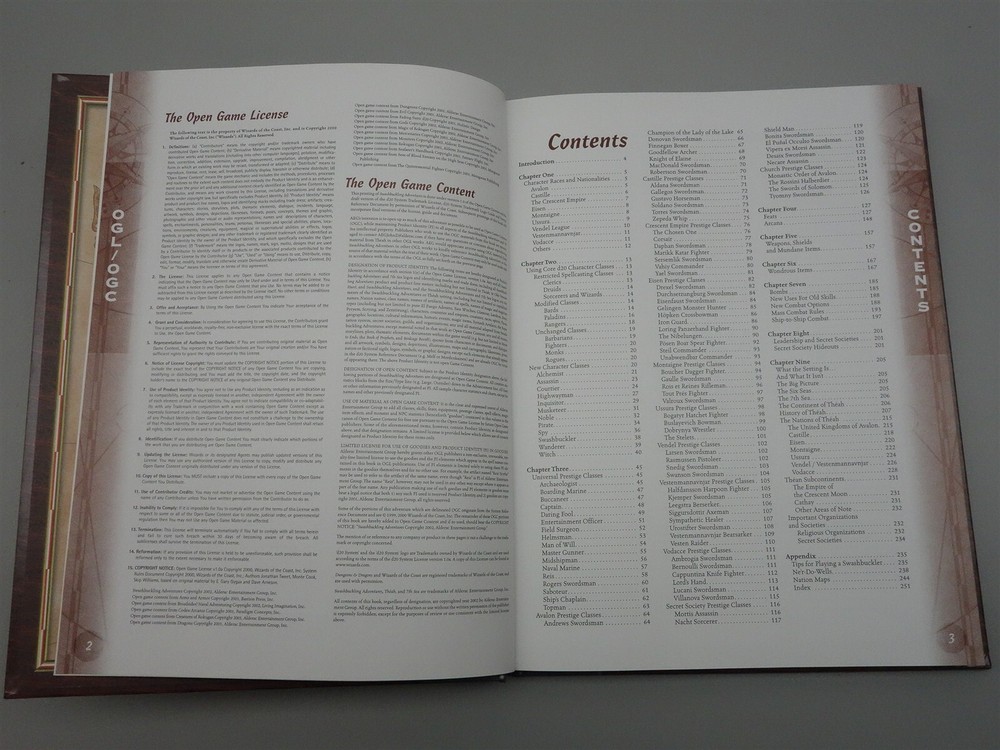 Swashbuckling Adventures - Campaign Setting Rulebook (d20 System, AEG)