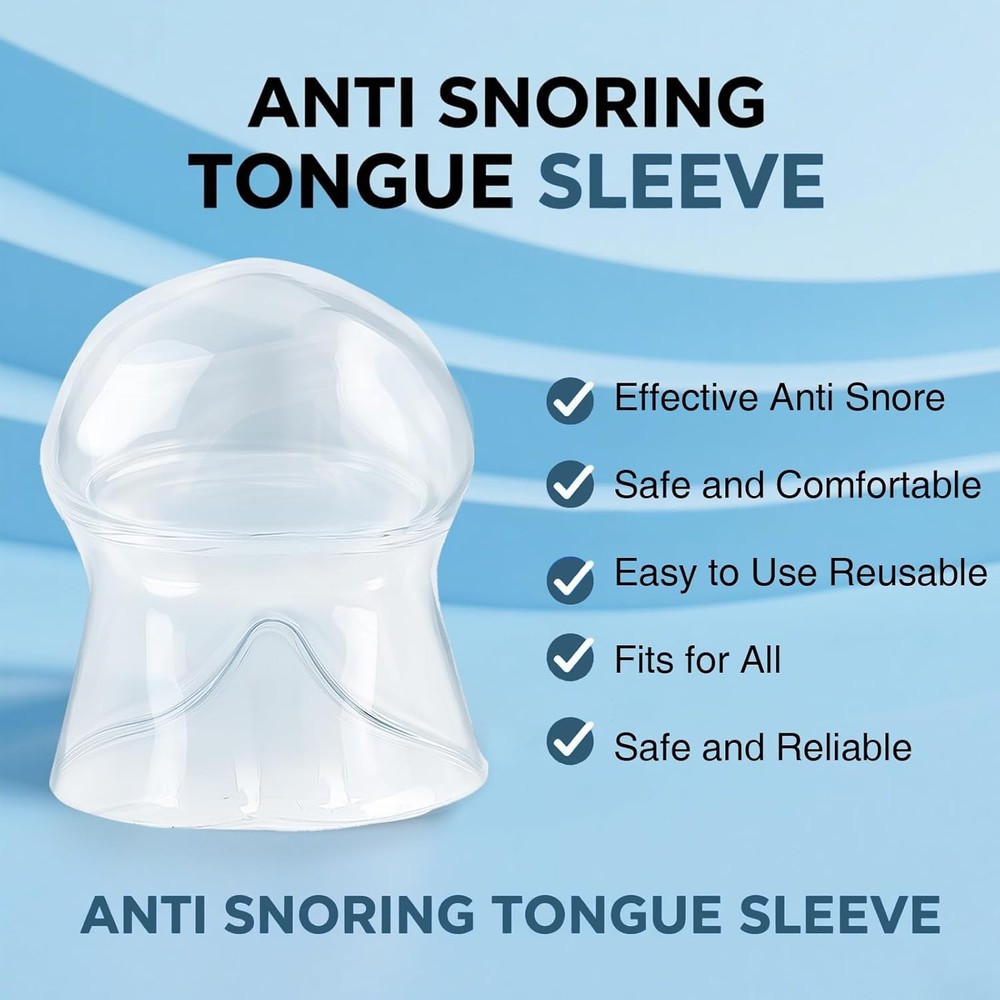 2Pcs Anti Snoring Device Sleep Snoring Solution Reusable Snore Solution Stopper