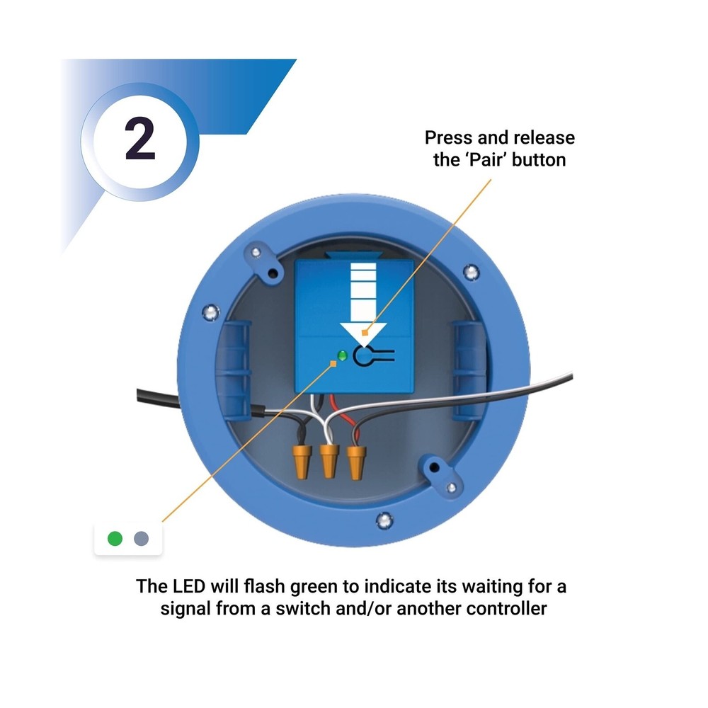 Levven Single-Pole On/Off Wireless Switch and Receiver Kit - Decorator-Style ...