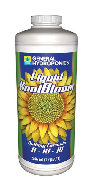 General Hydroponics Liquid KoolBloom 1 Quart - gh nutrient