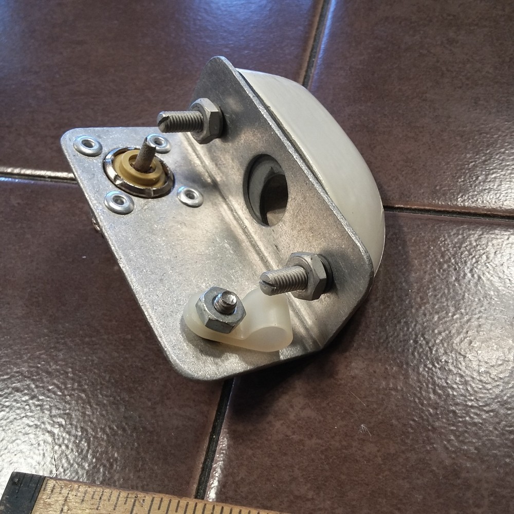 Antenna Development Long-wire feedthru with backing plate