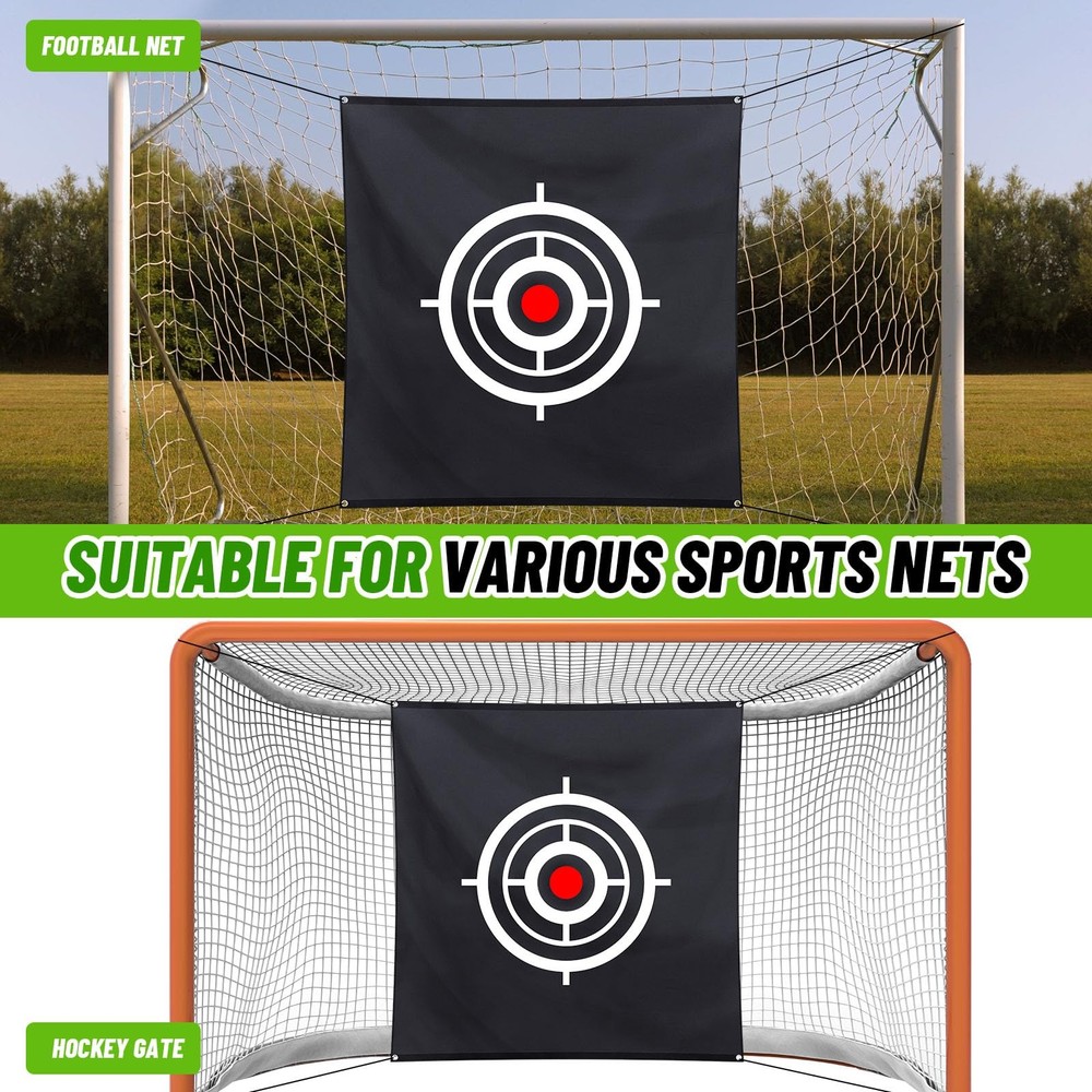 Golf Target Cloth for Net Golf Hitting Net Target with 4 Straps for Practice ...
