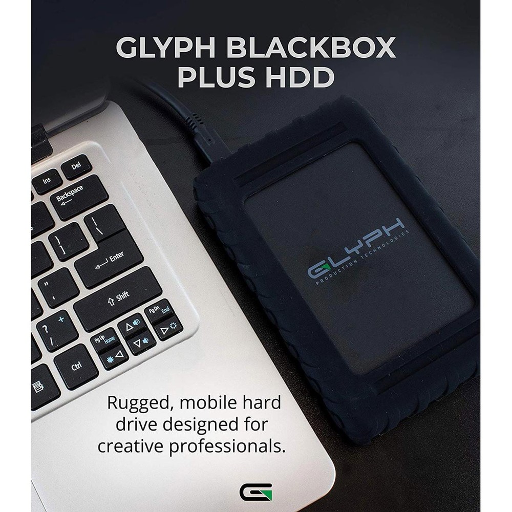 Glyph Technologies BlackBox Plus 4TB USB 3.1 Type-C External Hard Drive