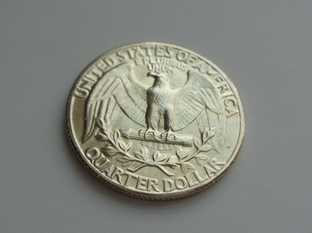 1958 BRILLIANT UNCIRCULATED SILVER WASHINGTON QUARTER