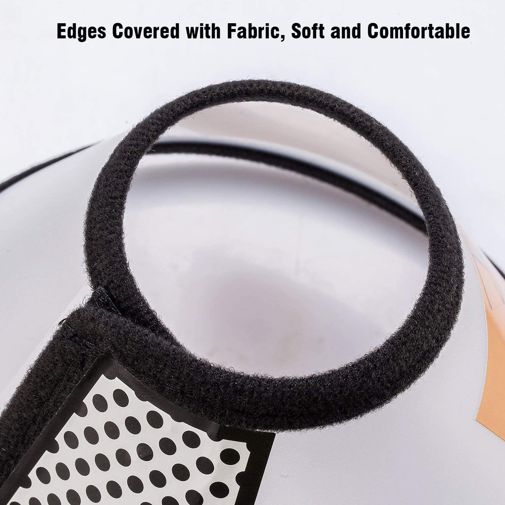 Depets Adjustable Recovery Pet Cone E-Collar for Cats Puppy Rabbit Plastic E...