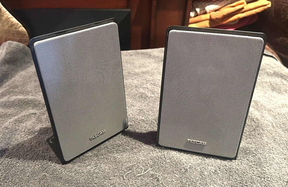 TASCAM: VL-S21 Compact Monitors With NXT Flat Panel Technology