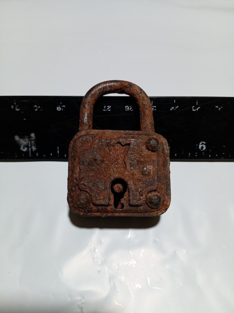 Antique Rusted Padlock