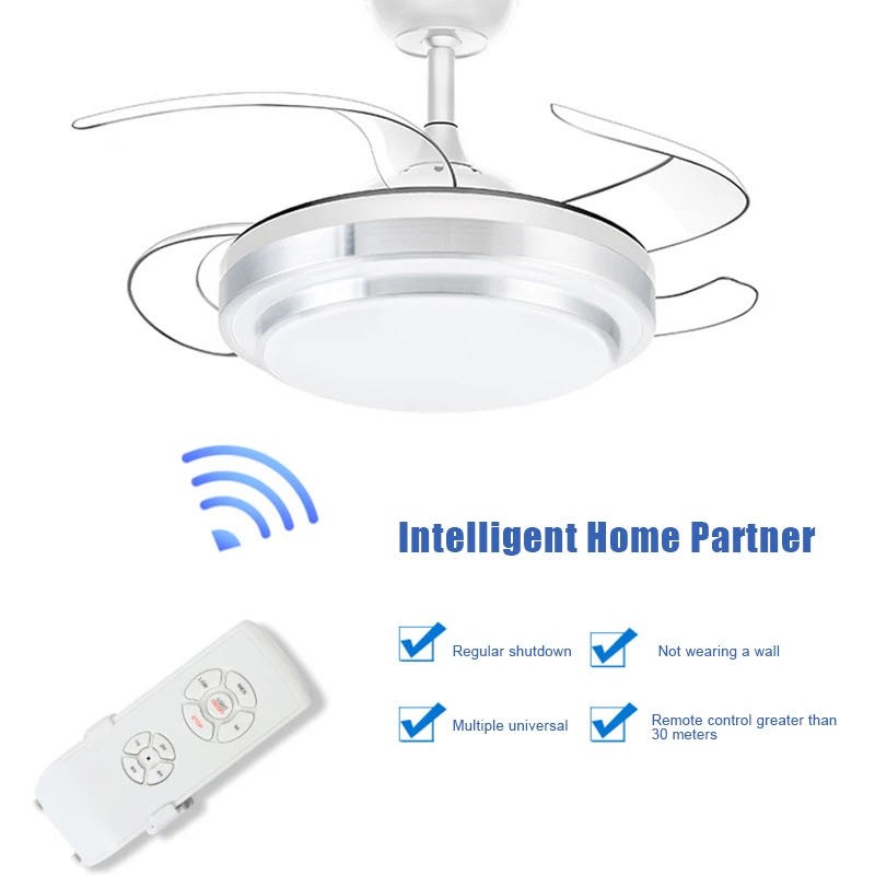 Universal Ceiling Fan Lamp Light Remote Control Receiver Kit Timing Wireless 15M