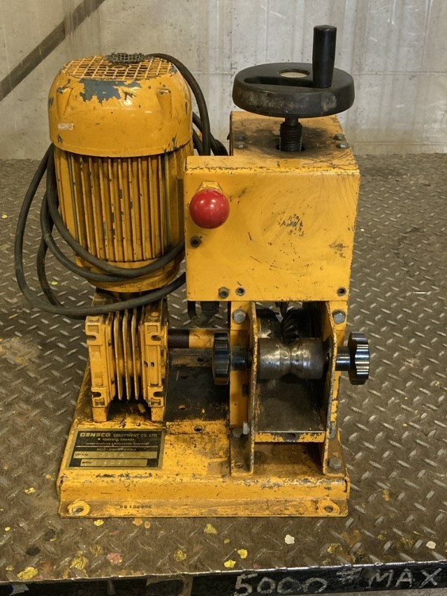 Genesco Copper / Aluminum  Wire Cable, TableTop Stripper Machine , G6001