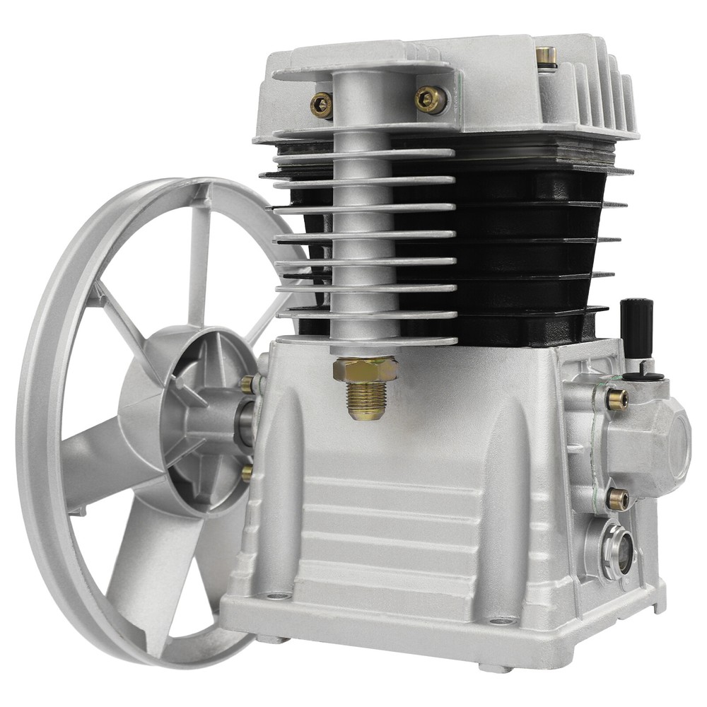 Air Compressor Pump Head, Single Stage Twin Cylinder Air Compressor Pump Head