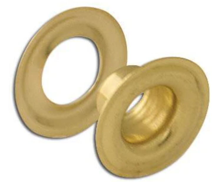 Grommets, 1/2" Long post - 10 pack