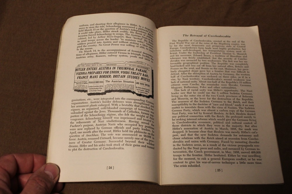 Original WW2 U.S. Homefront "This War", A Survey of World Conflict Book, 1941 d.