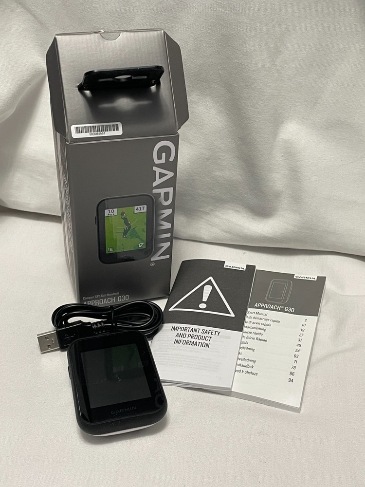 Garmin Approach G30 Compact GPS Golf Handheld Preowned