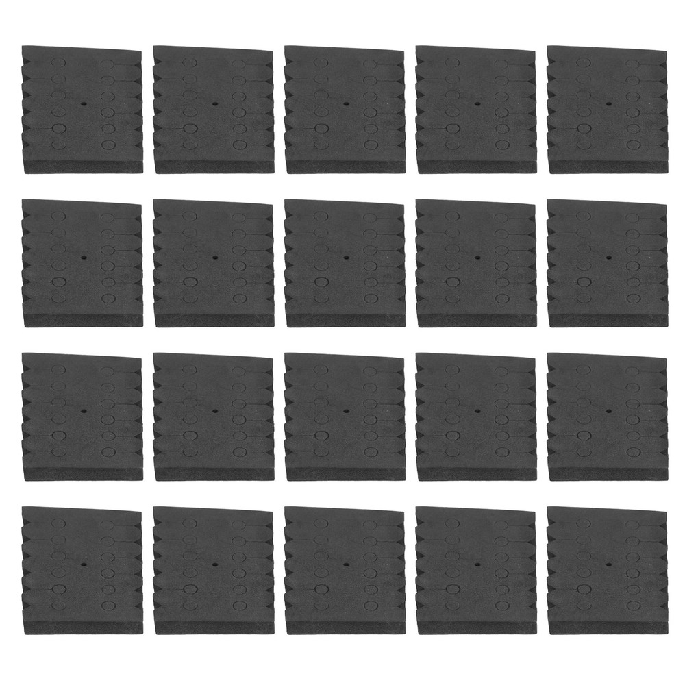 20Pcs Archery Rack EVA Black Rectangular 12 Arrows Separator Storage WT