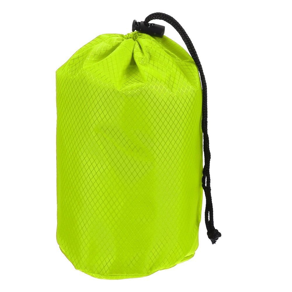 Stuff Sack, Nylon Waterproof Storage Sacks, 4x8Inch (Green)
