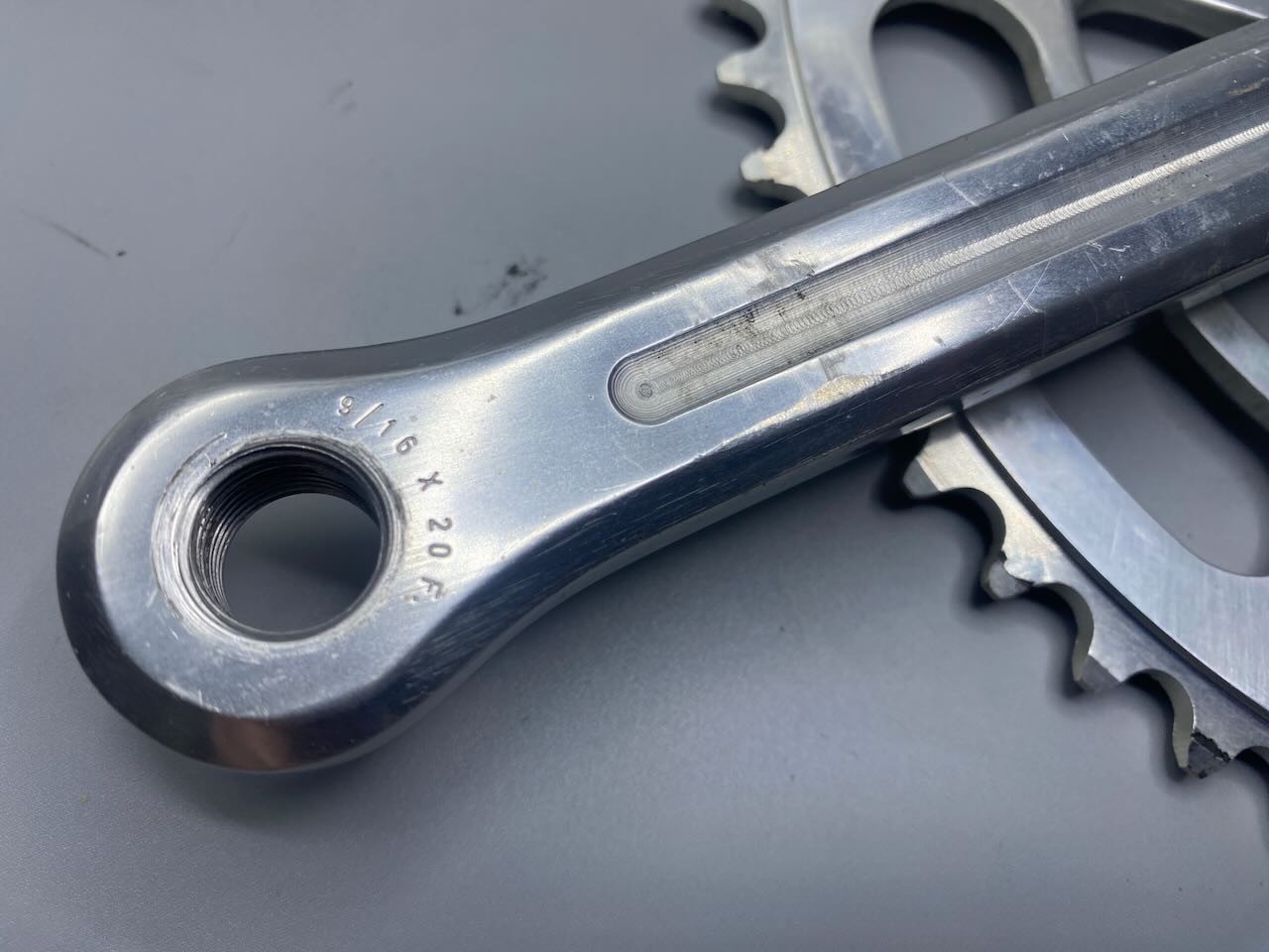 Campagnolo Pista Track Drivetrain NOS & Used 165 mm 1/8" wide