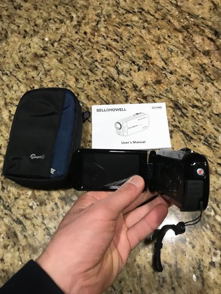 Bell Howell High Definition Dv30HD Touch Screen Camera/Camcorder