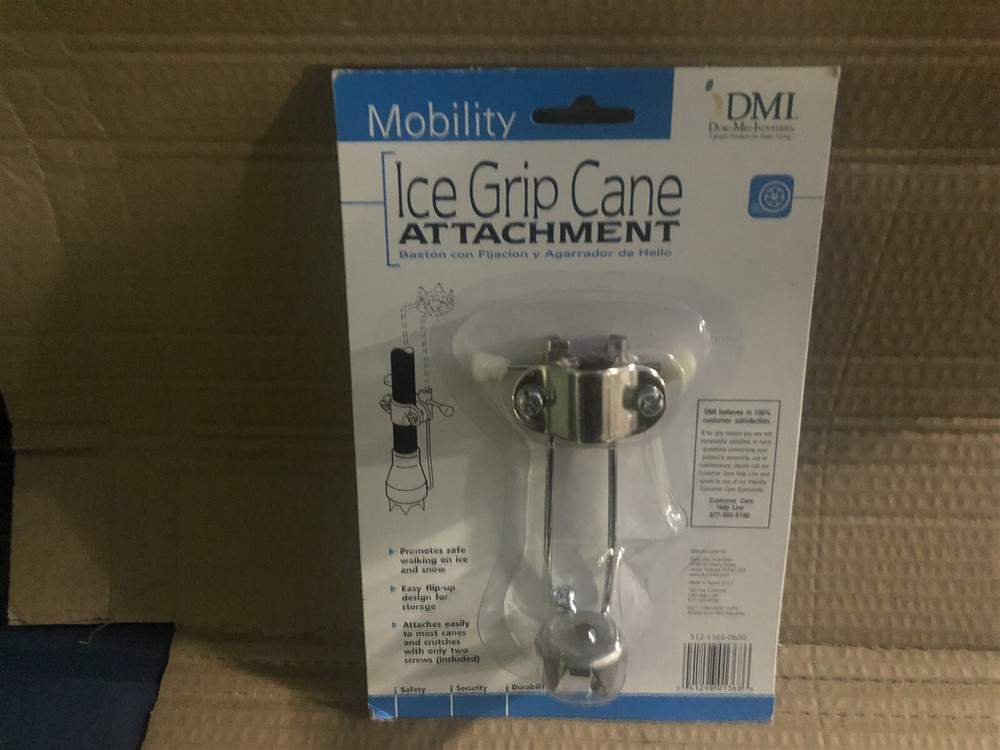 Ice Grip Cane Attachment