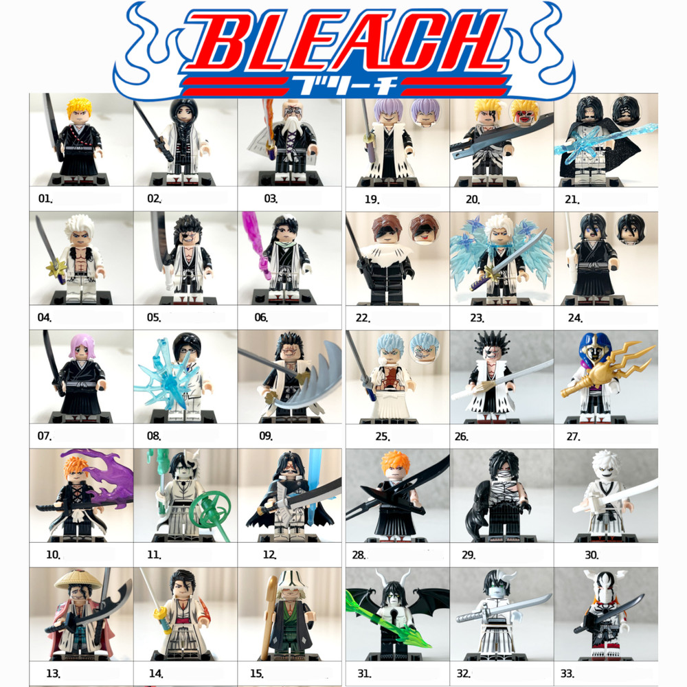 BLEACH Custom Brick Minifigure