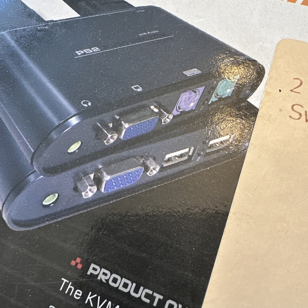 Brand New KVM Switch Mini Size
