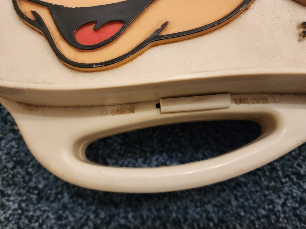Mickey Mouse 80's 2Speed Solid State Phonograph Record Player With Working Motor