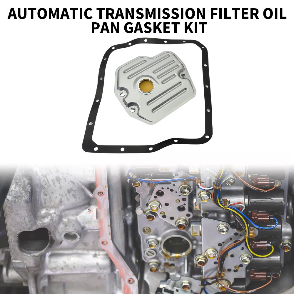 Transmission Filter+Oil Pan Gasket Kit For Toyota Camry OE#3533028010 3533006010