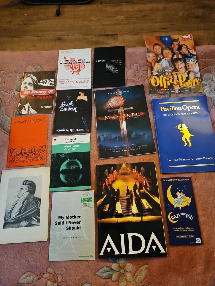 13 Various Theatre Programmes #2