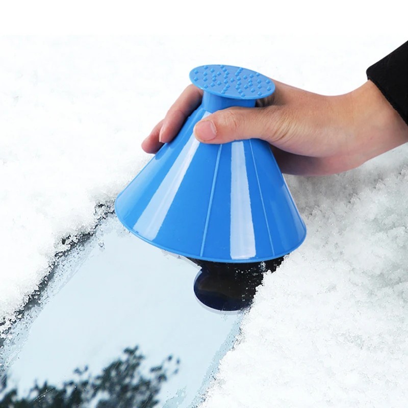 Scraper Cone Ice Scraper, Round shaped Ice Scraper,Car windshield snow Scraper,