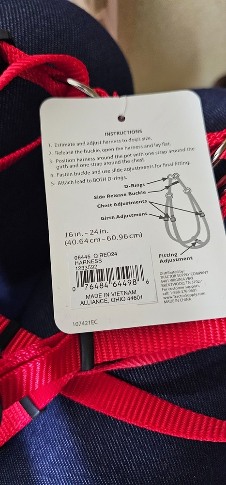 Retriever Comfort Wrap Adjustable Harness
