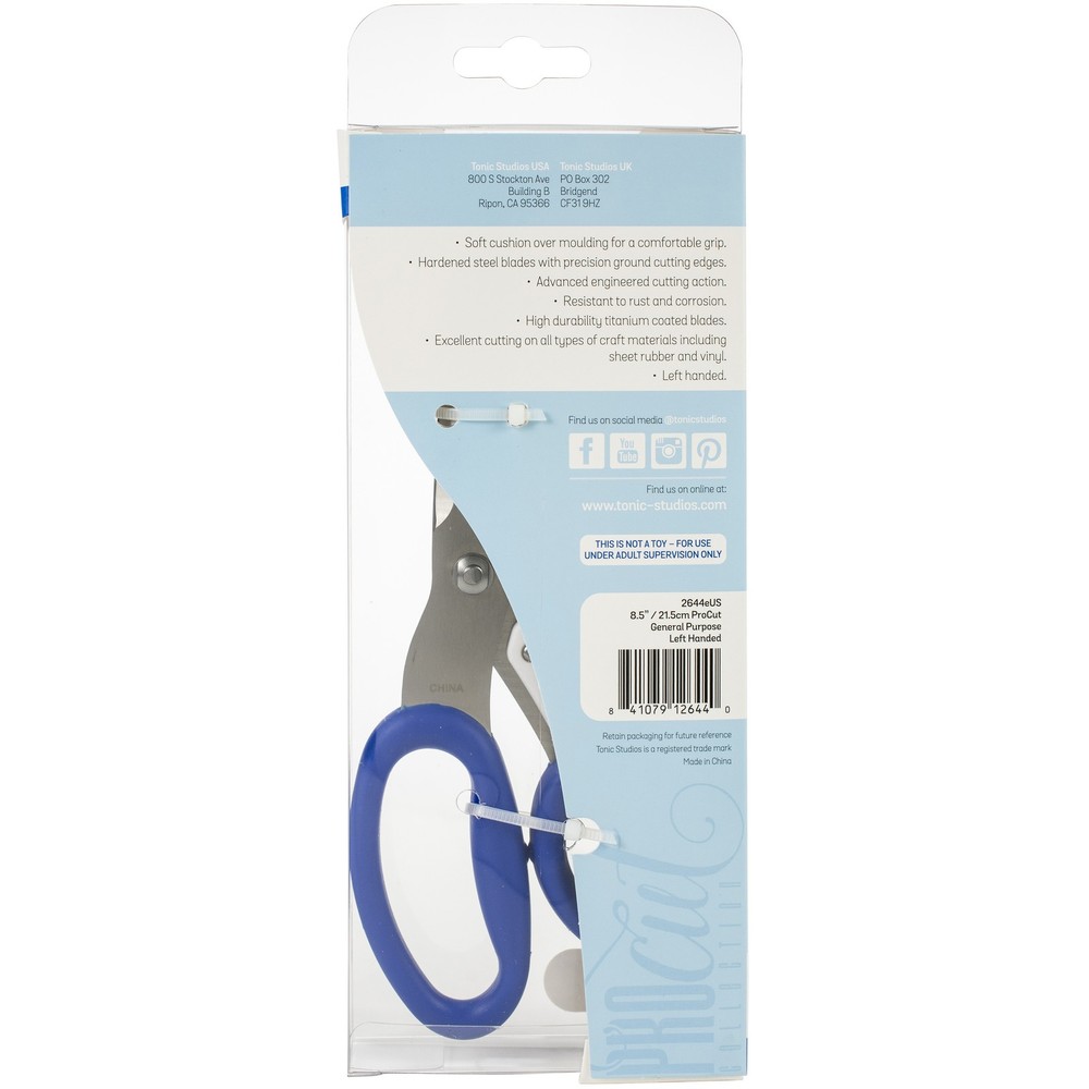 Tonic Studios Precision Collection Scissors 8.5" Left Handed