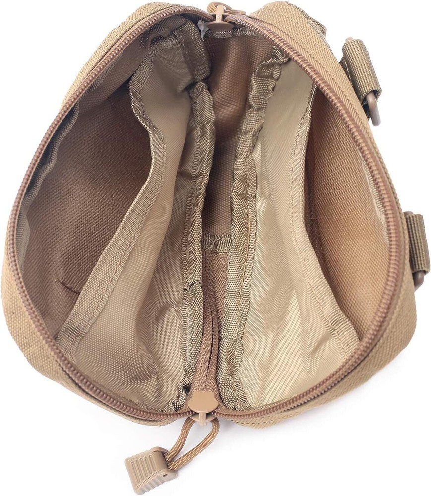 Utility Tactical Molle Pouch Horizontal EDC Multi-purpose Belt Waist Pack Bag