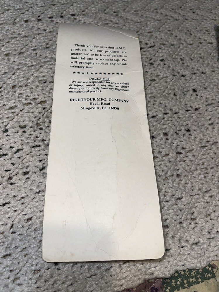 RMC Pyrodex Pellet Flask Hunter Model #ML074