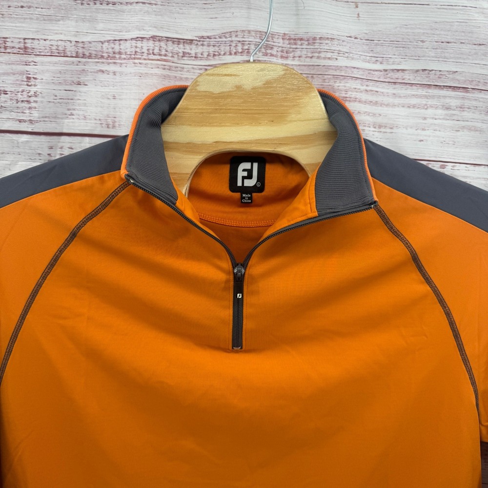 FootJoy Golf Pullover Mens Large 1/4 Zip Performance Stretch Athletic