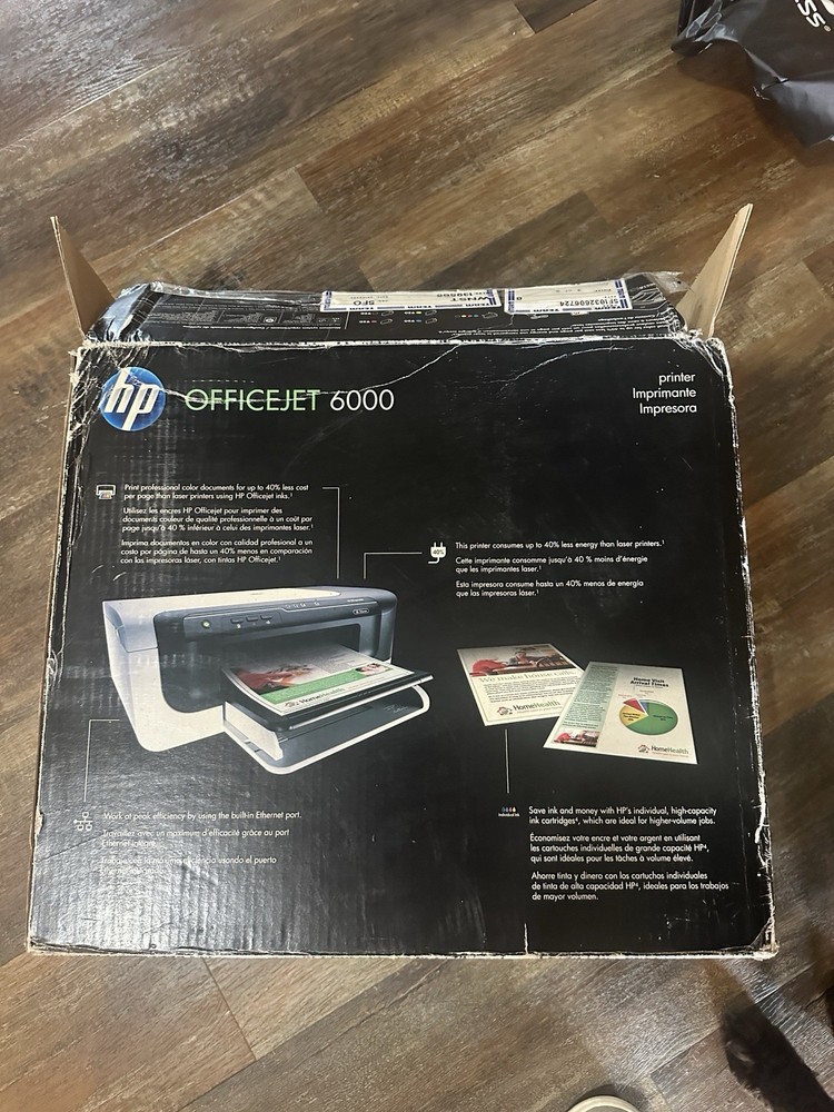 HP Officejet 6000 Inkjet Printer New open box (E609A) ethernet