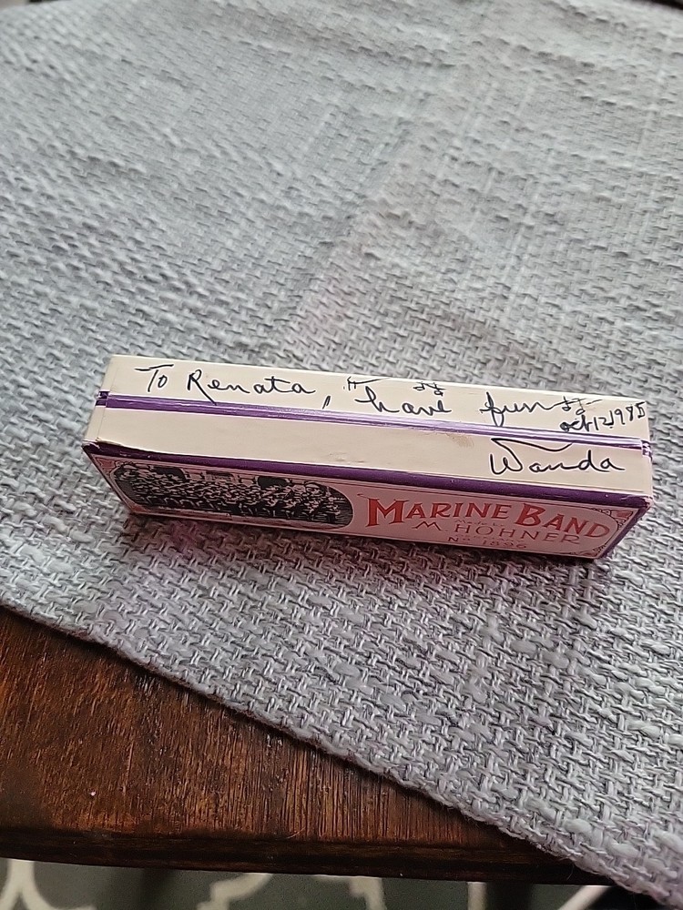 Hohner Marine Band Harmonica No. 1896 Key B