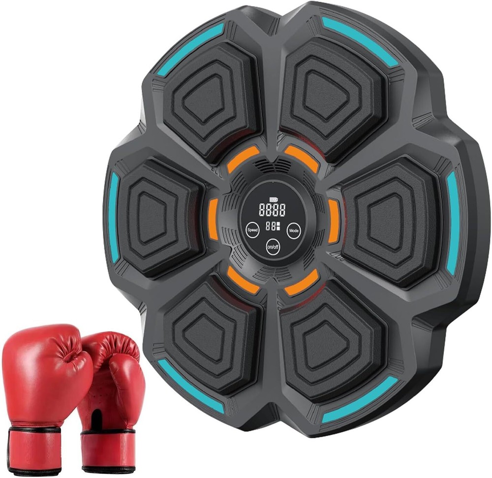 Smart Music Boxing Machine, Training Machine with LED Electronic Wall Mounted