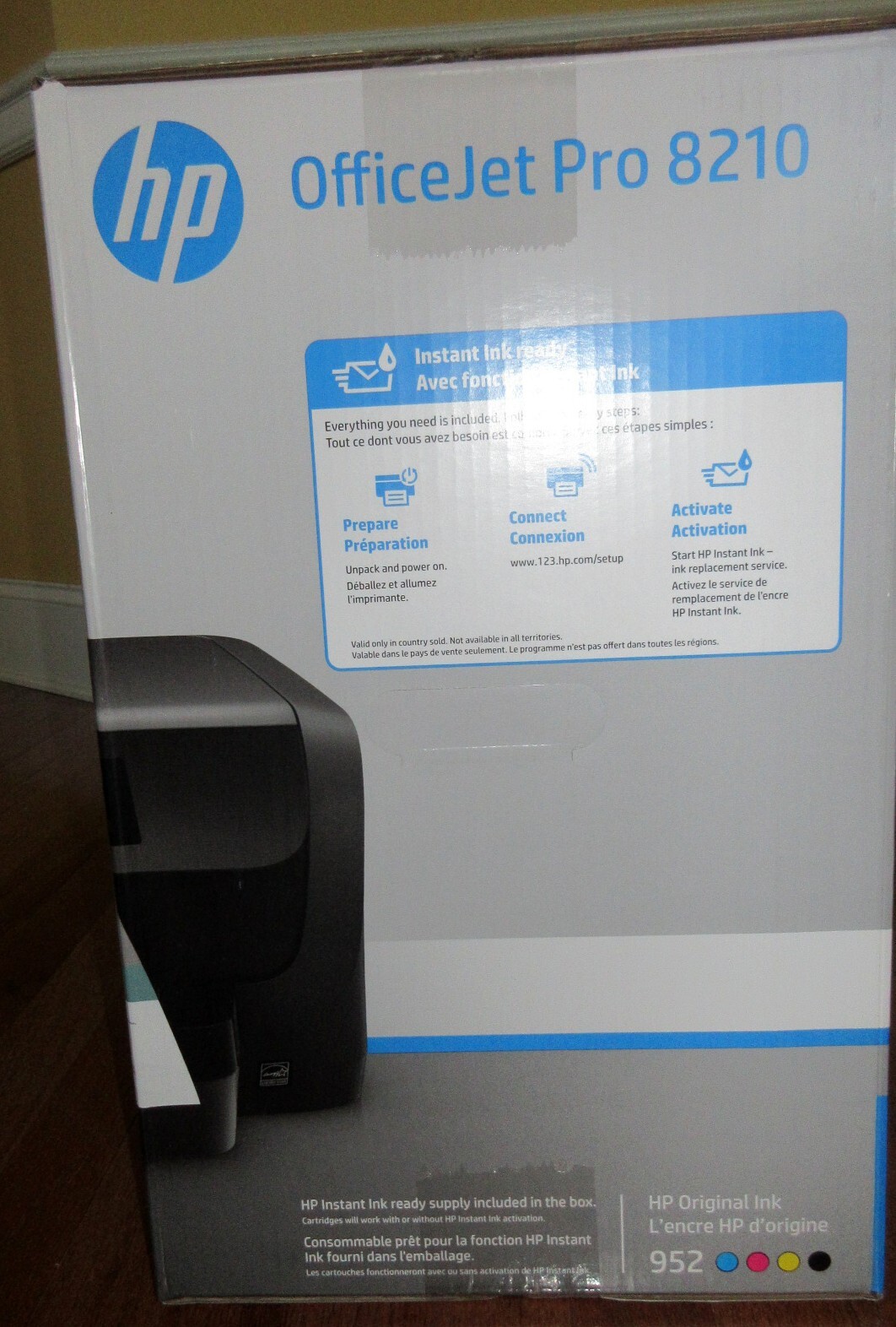 HP OfficeJet Pro 8210 Wireless Color Printer, Instant Ink ready ( D9L64A#B1H)