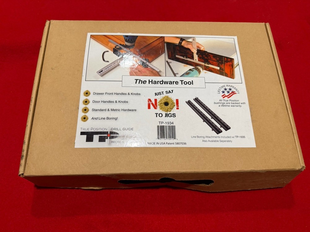 True Position Tools TP-1934 Cabinet Hardware Jig