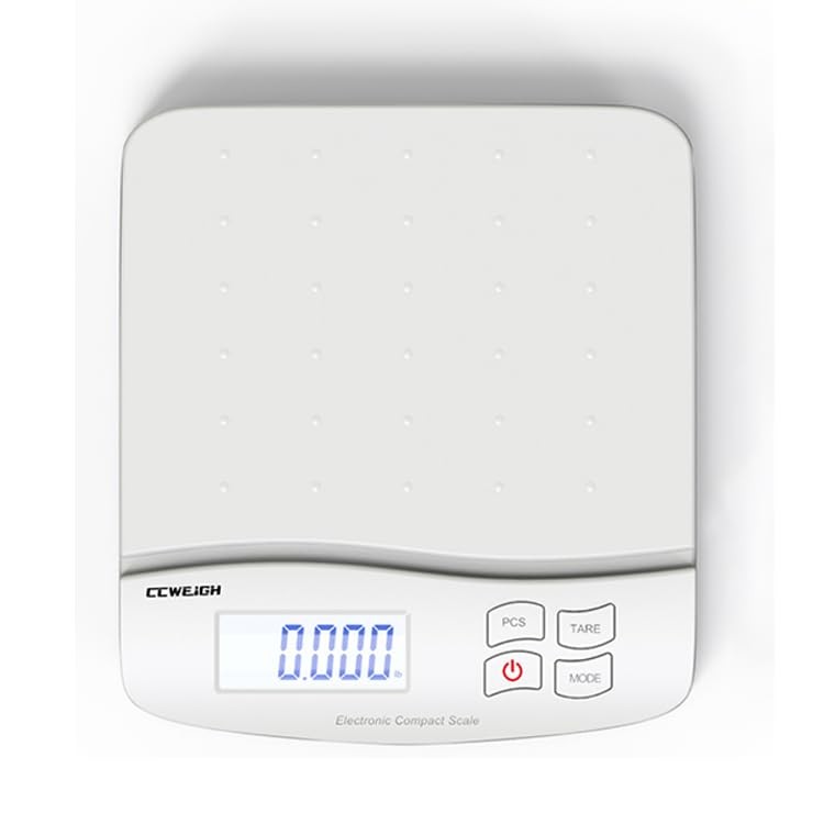 Digital Postal Scale 30kg 6 Units Conversion Large LCD Display for Packages