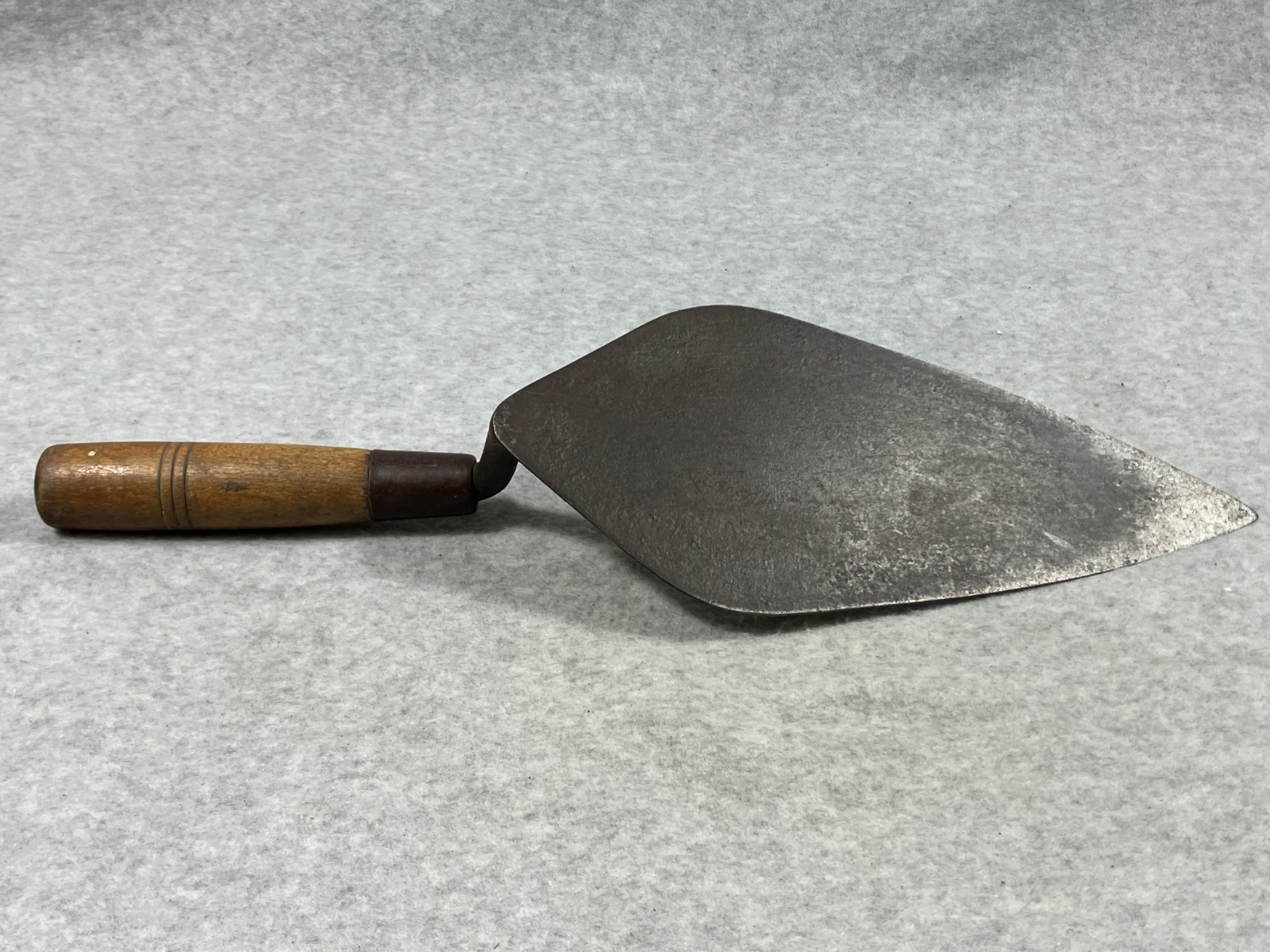 Vintage Trowel With Wood Handle Large 11" Blade