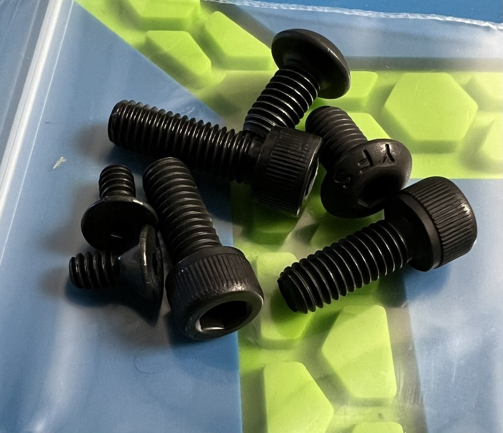 PLANET ECLIPSE EMEK PAINTBALL BLACKOUT SCREW SET - EYES + FRAME + CAP