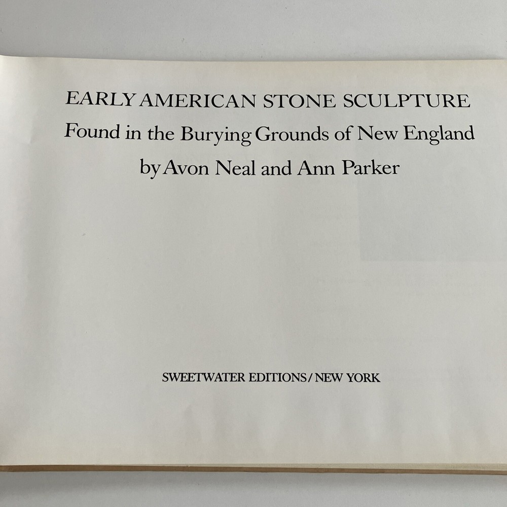 Early American Stone Sculpture Signed Limited Edition *Missing Box/Missing Stone