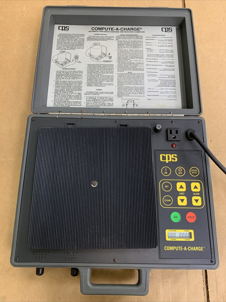 CPS CC-800 Compute-A-Charge Automatic Precision Charging & Recovery Computer!