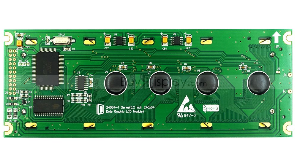 240x64 24064 Graphic LCD Module Display w/RA6963,T6963 Controller w/Tutorial