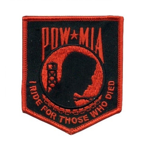 I RIDE FOR THOSE WHO DIED PATCH