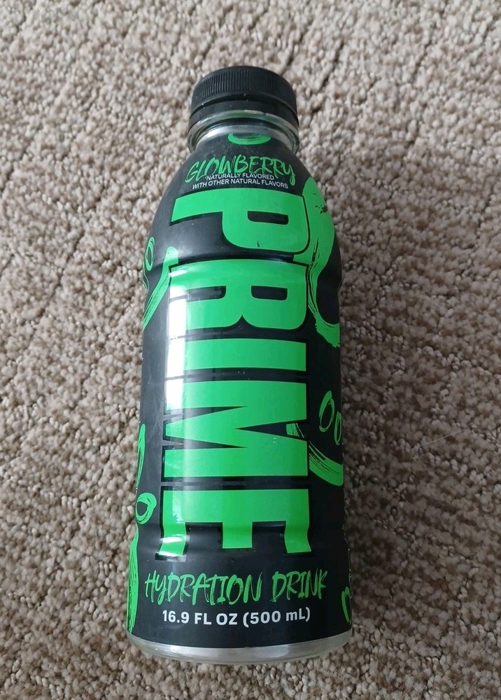Glowberry Prime Hydration Drink Empty Bottle